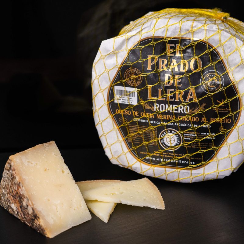 Queso Curado de Oveja al Romero – Prado de Llera