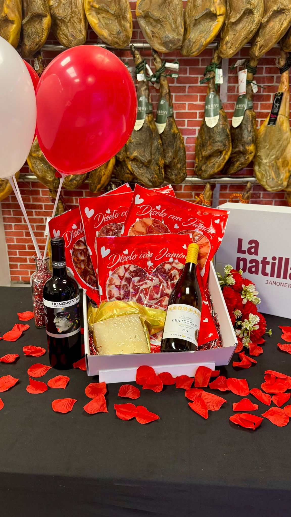 Cesta del Jamor – Cesta gourmet San Valentín