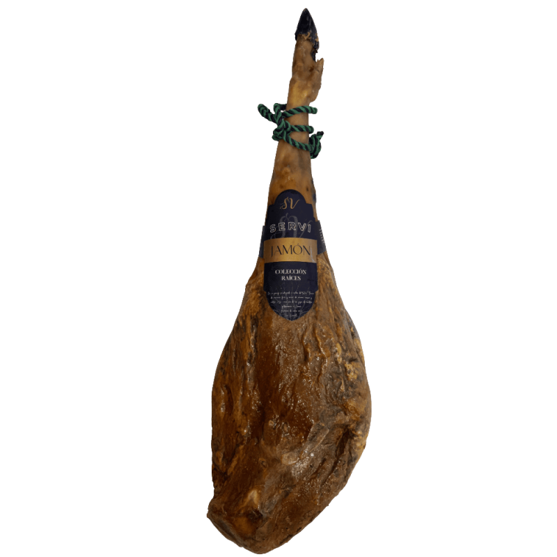 Jamón Fuera de Norma Raíces Servi · Curación Natural · 8–8,5 kg · Selección Premium