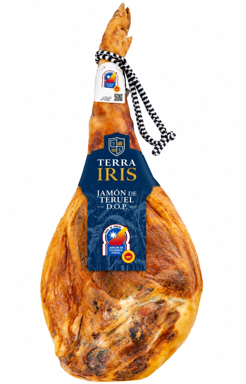 Jamón D.O.P. Teruel Terra Iris, pieza entera de 8 a 8,5 kg