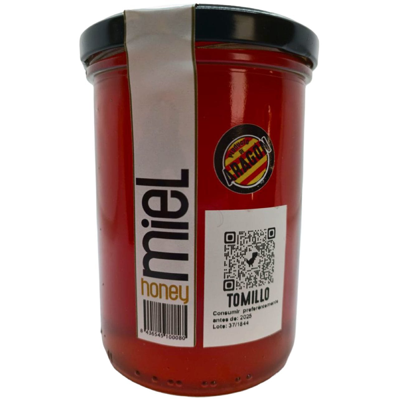 Tarro de miel de tomillo de Aragón de 550 g