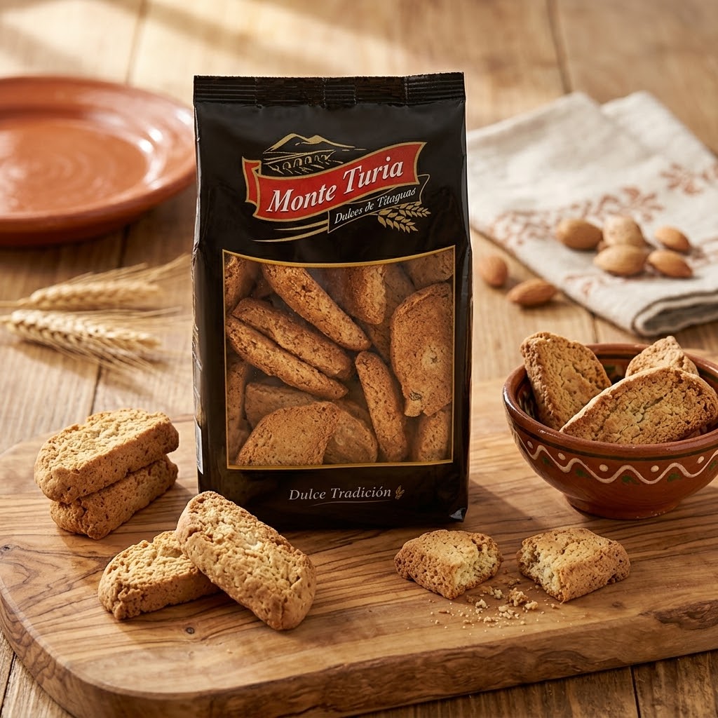 Bolsa de rosegones Monte Turia, dulces de Titaguas, de 110 g